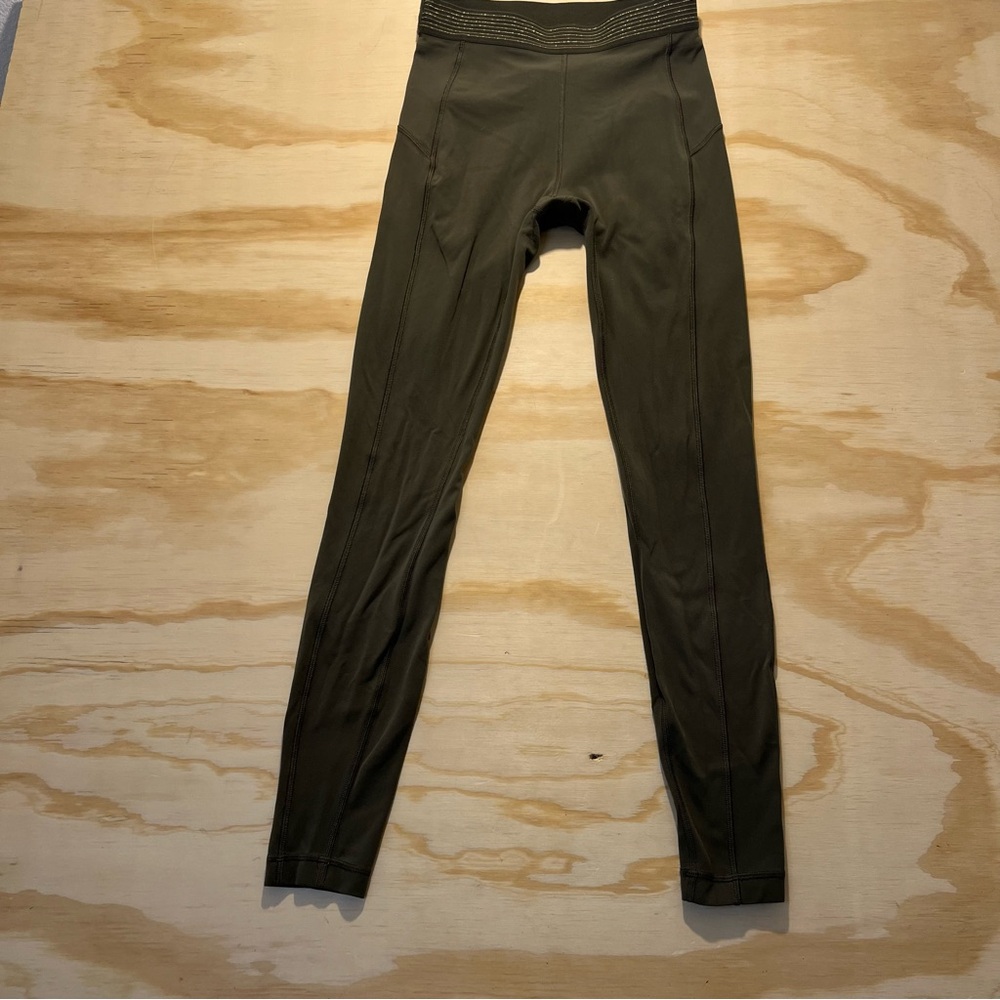 Lululemon Align Leggings Olive xs